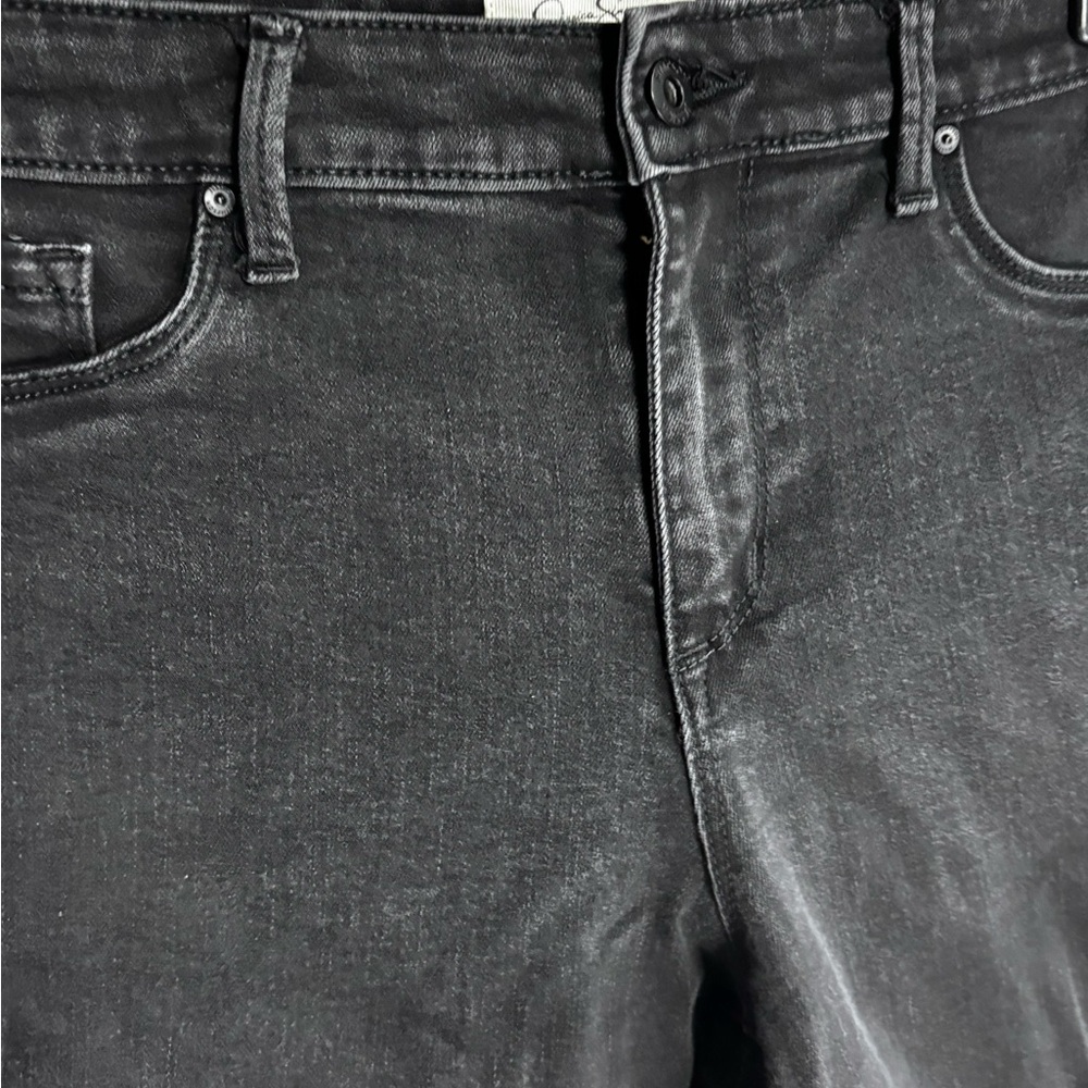 Jessica Simpson Women's Dark Black Skinny Jeans - Picture 2 of 5